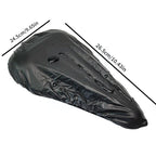 Rain-Resistant Bike Seat & Rear Pack Cover, Lightweight and Durable - Euroselle