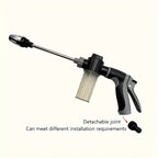 High-Pressure Garden Water Gun with Foam Cannon and Long Handle Sprayer - Euroselle