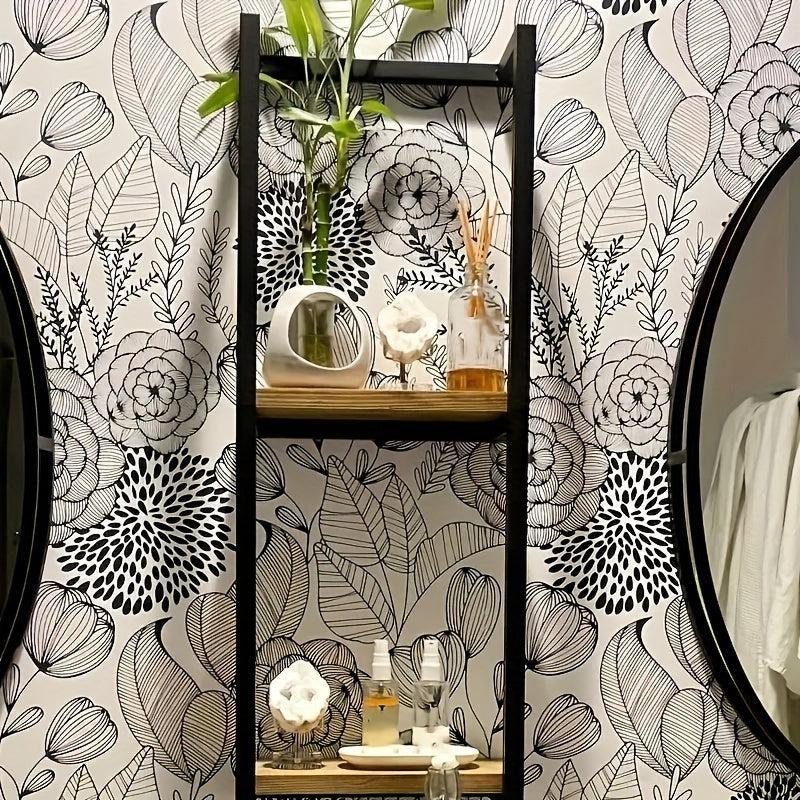 Toallero de pared de acero inoxidable — soporte de 2 niveles