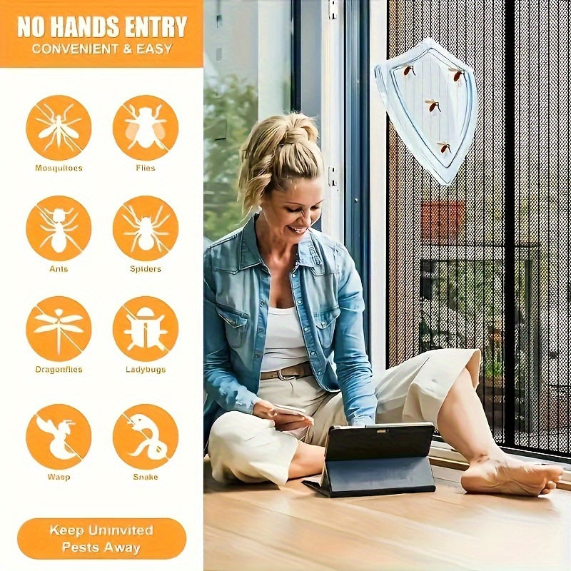 Tenda a Rete con Chiusura Magnetica per Porta - Euroselle