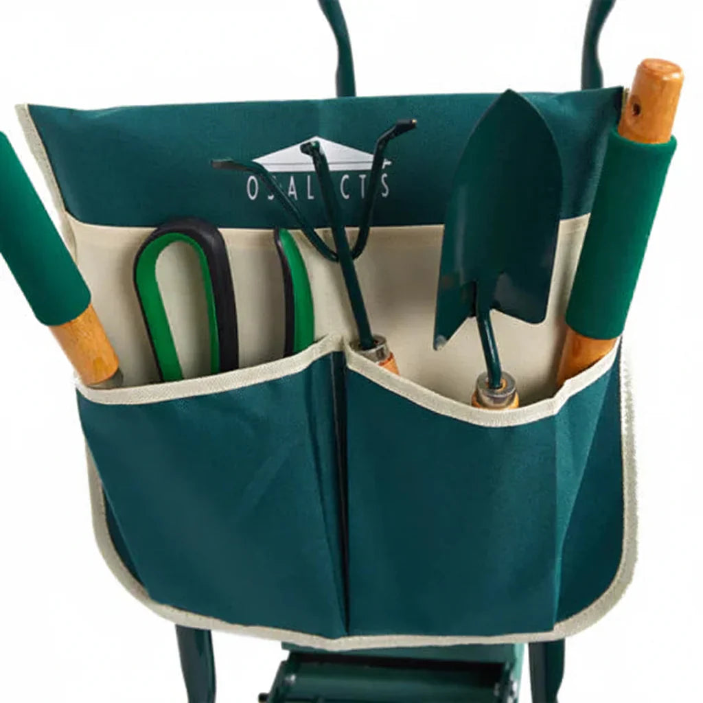 Garden Seat and Knee Pad Combo with Storage Bag - Euroselle
