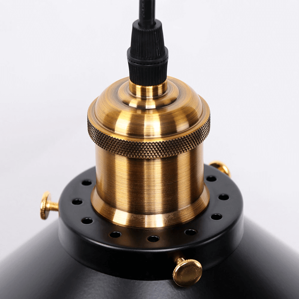 Rivelle Brass Cone Pendant Light