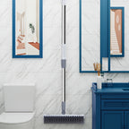 Manual Cleaning Brush with Integrated Soap Reservoir for Bathrooms and Kitchens - Euroselle
