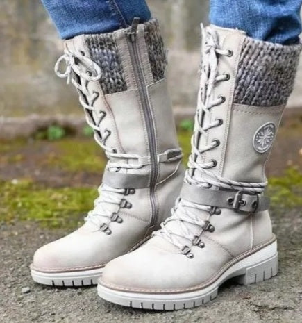 Bottines Martin élégantes d'hiver