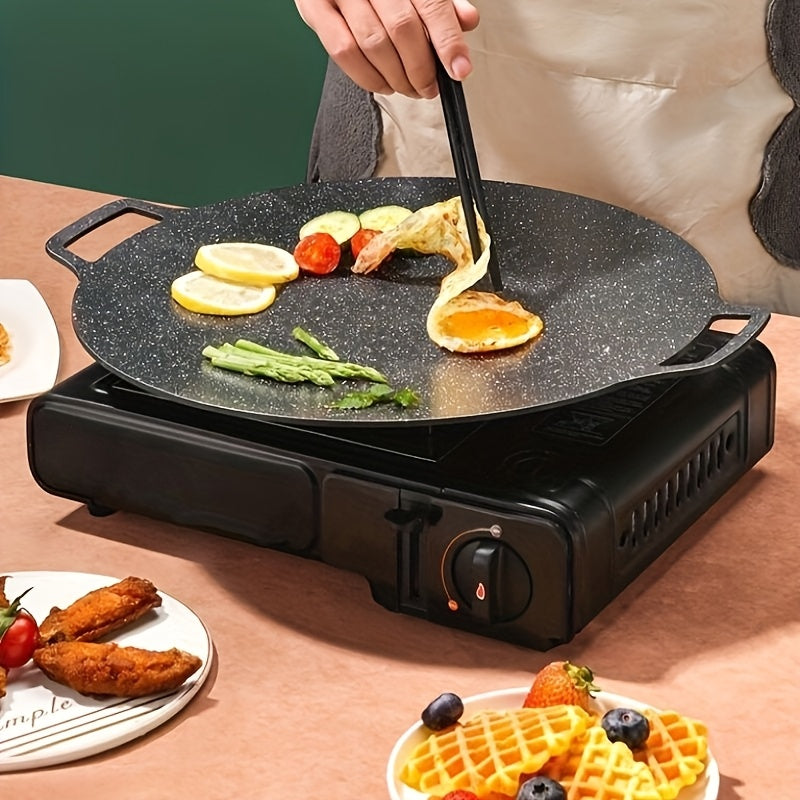 Versatile Non-Stick Skillet for Indoor Cooking & Outdoor Grilling - Euroselle