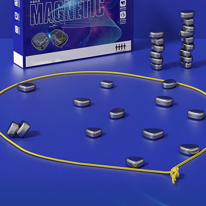 BrightMind hordozható mágneses sakkészlet — kompakt stratégiai társasjáték utazáshoz