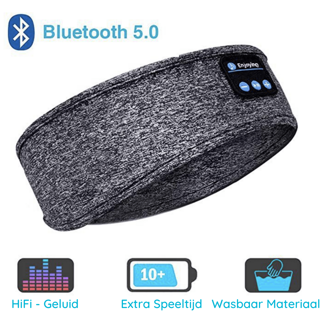 Spací maska LumaDream — vestavěná sluchátka Bluetooth, design zcela blokující světlo