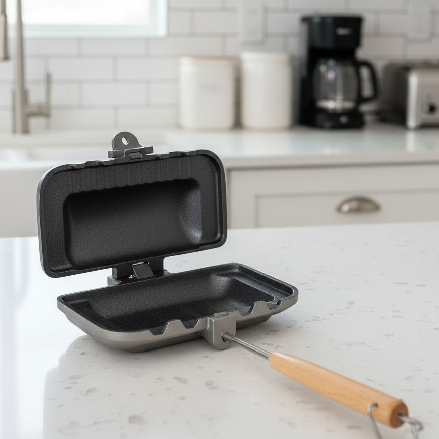 SwiftGrill Sandwich Maker — 3-Minute Quick Cook, Compact Design