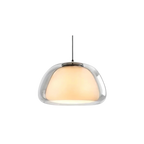 Lunara | Double Glass Dome Pendant Light With Soft Glow