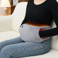 Rechargeable Heated Belly & Back Wrap — 3 Temperature Settings, USB-C