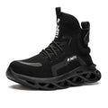 Men’s Steel Toe Work Shoes — Kevlar Midsole, Lightweight Comfort