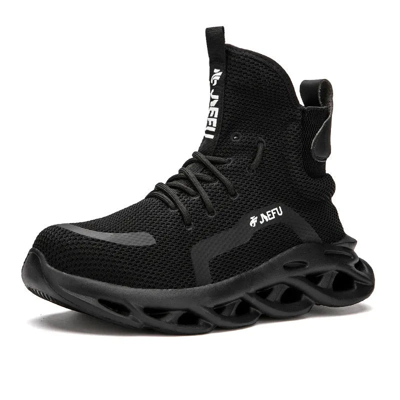 Men’s Steel Toe Work Shoes — Kevlar Midsole, Lightweight Comfort