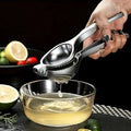 Handpresse für Zitronen, Limetten und Orangen – Zitruspresse aus Edelstahl, 8.7 Inch, ergonomischer Griff, für Getränke und zum Kochen