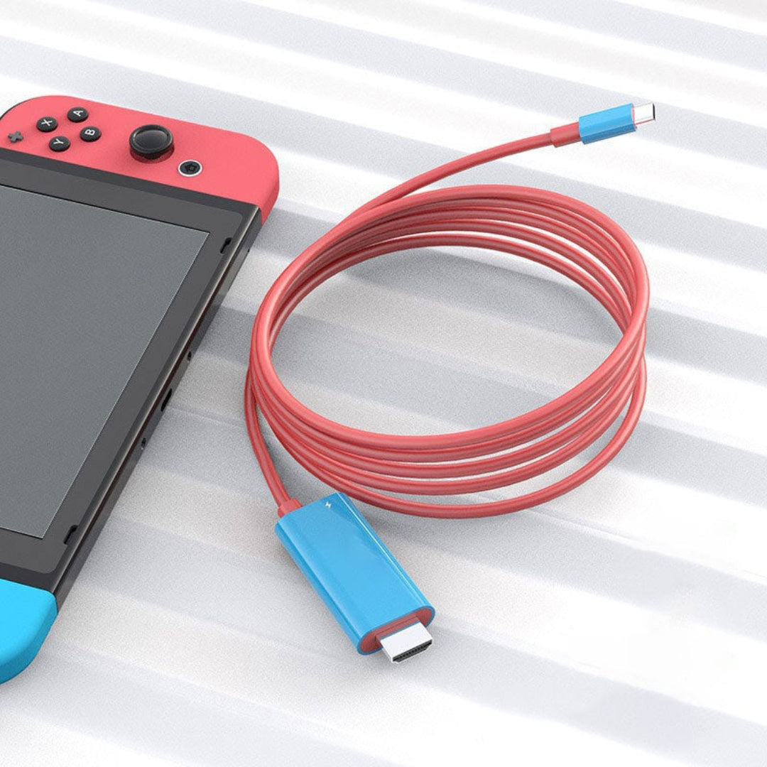 Adaptérový kabel USB-C na HDMI, 6.6 ft, rychlé nabíjení s funkcí Power Delivery
