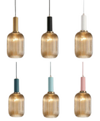 Walden - Vintage Textured Glass Pendant Lights