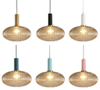 Walden - Vintage Textured Glass Pendant Lights