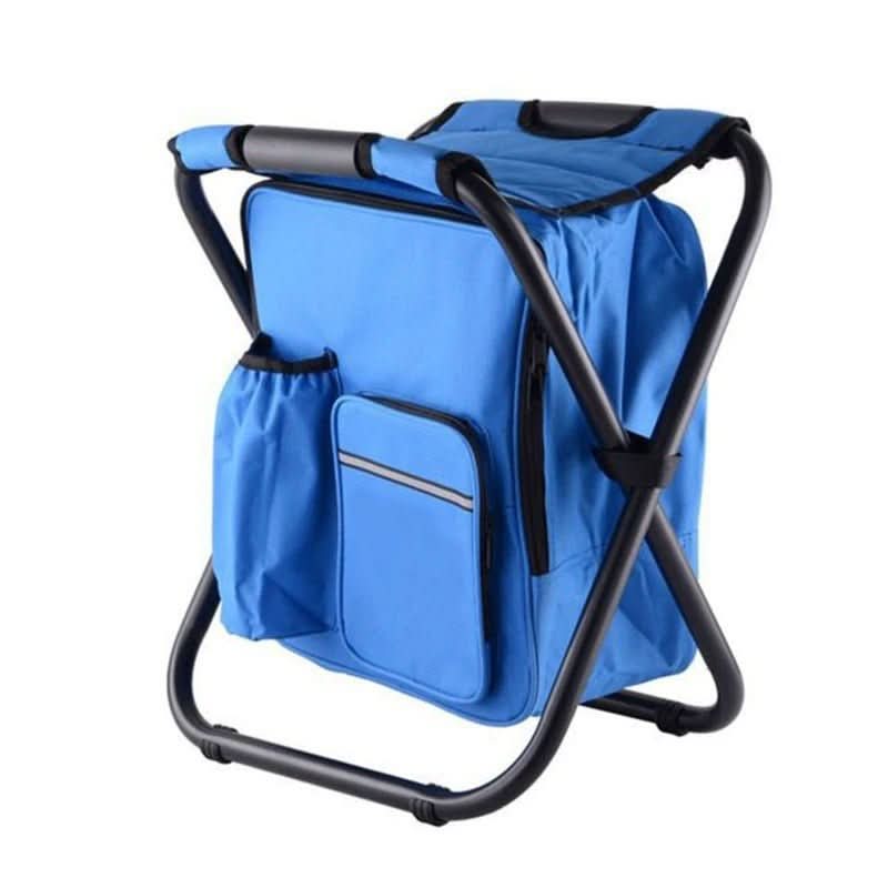 TrailChair 3v1 maskovací batoh — skládací židle, vestavěná chladicí taška