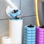 Durable Household Toilet Brush with Holder - Euroselle