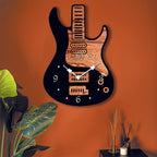 Kunstnerisk guitar vægur til musikelskere - Euroselle