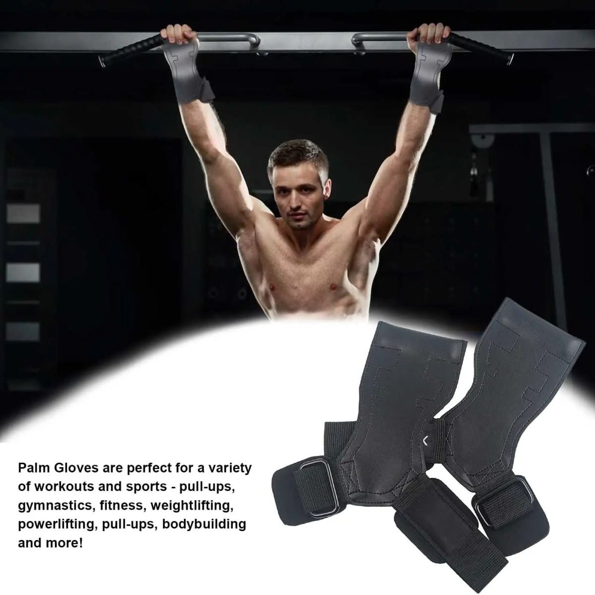 Ganchos de entrenamiento ApexLift — Soporte de agarre específico, diseño para reducir la tensión