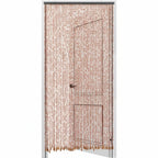 Decorative Bamboo Bead Curtain for Stylish Doorway Privacy - Euroselle