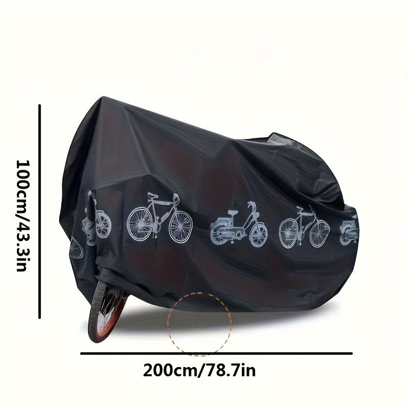 Heavy-Duty EVA All-Weather Bicycle Cover for Electric Bikes - Euroselle
