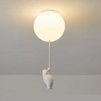 Lunora Bear and Balloon Ceiling Pendant Light for Kids