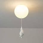Lunora Bear and Balloon Ceiling Pendant Light for Kids