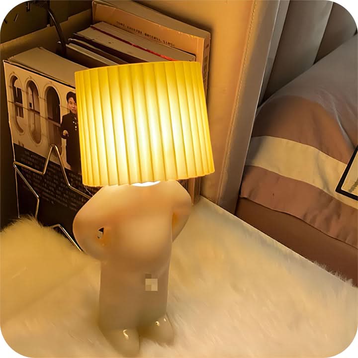 GiggleGlow LED-lampa — varmt vitt sken, låg energiförbrukning