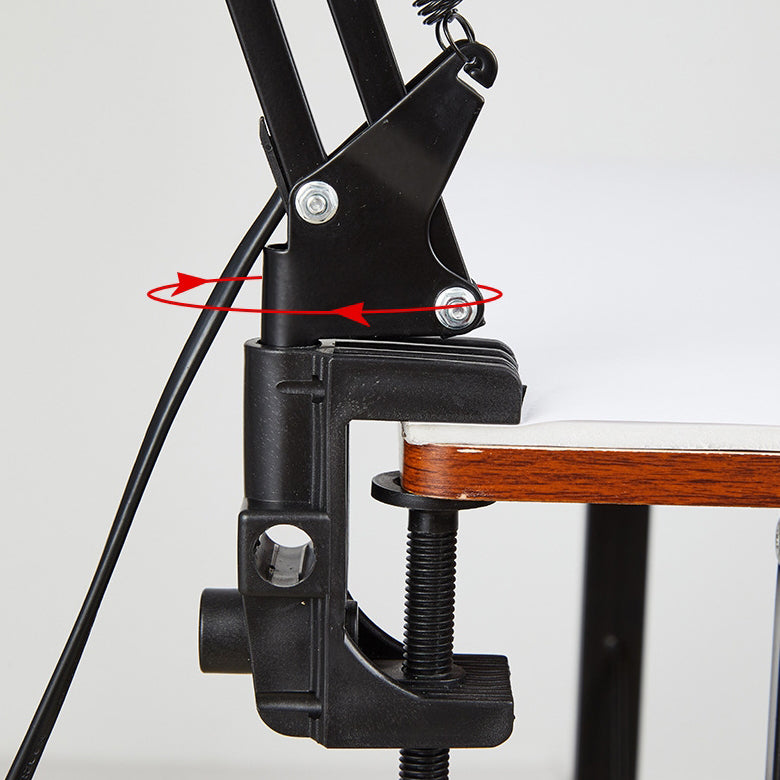 Modern Metal Desk Lamp with E26 Socket for Task Lighting