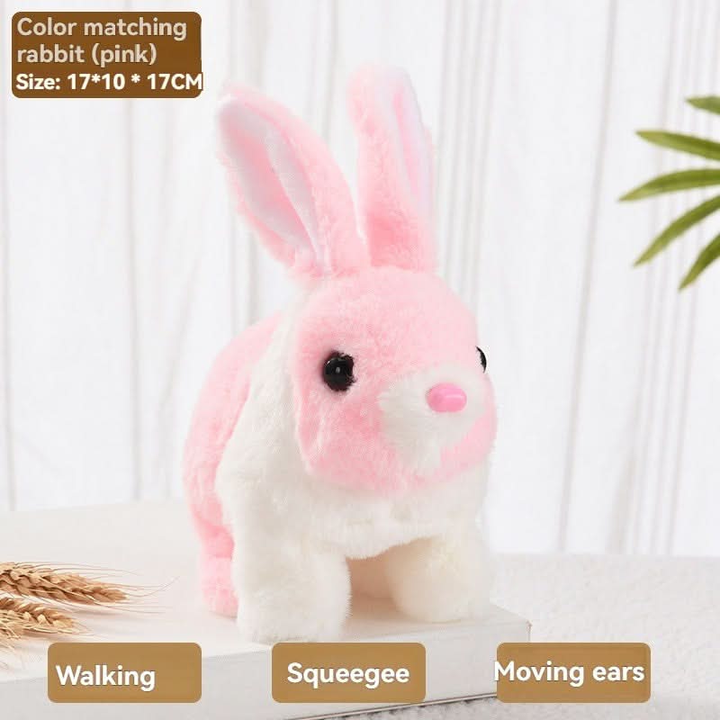 PawBop 互动兔子玩具——自动移动和声音激活