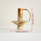 Handcrafted Ceramic Candlestick - Euroselle