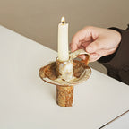 Handcrafted Ceramic Candlestick - Euroselle