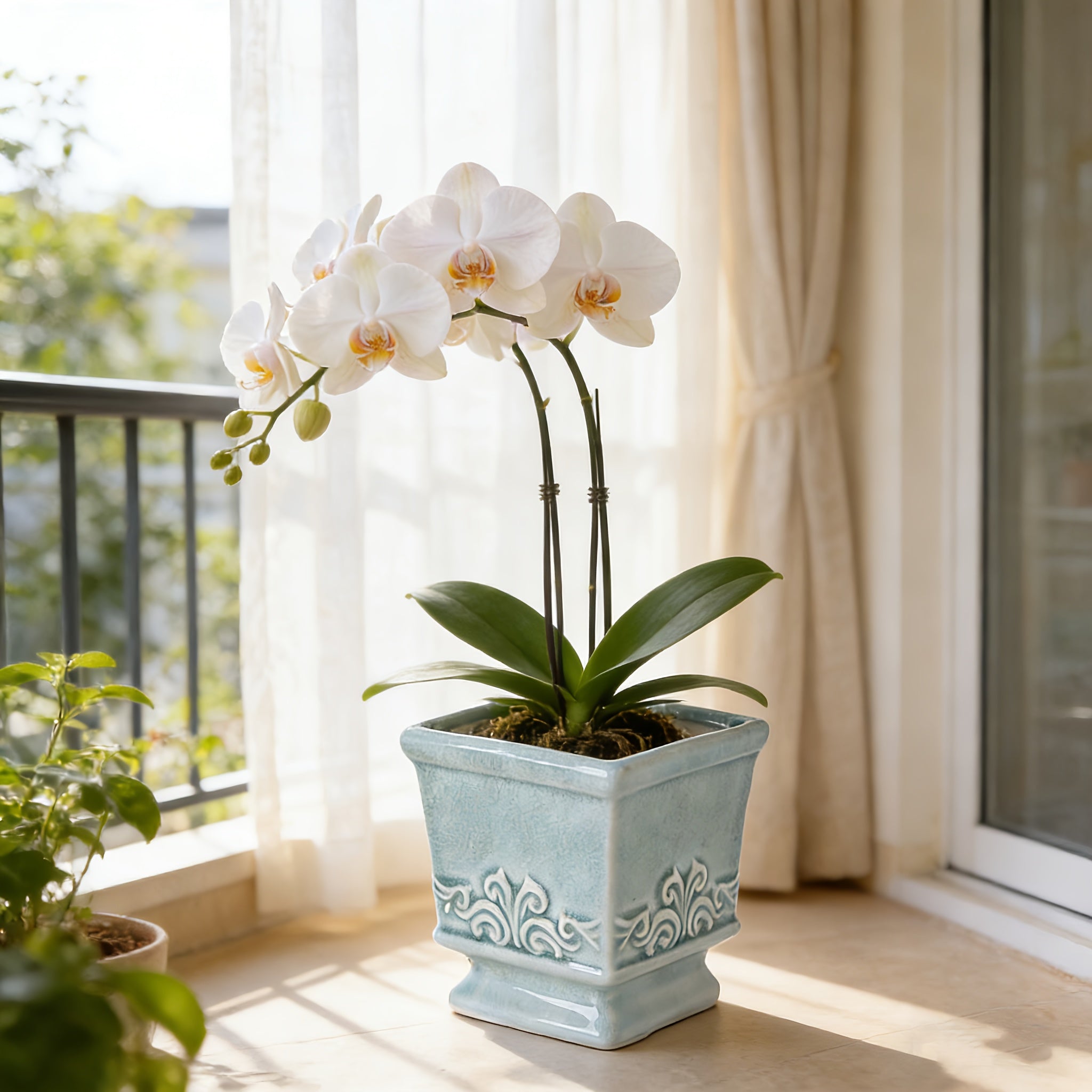 Vintage Ceramic Planter for Elegant Indoor Plant Display - Euroselle