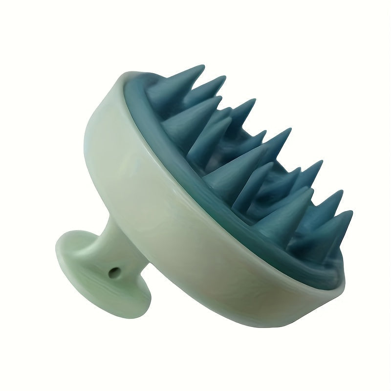 Ergonomischer Silikon-Kopfhautmassager & Entwirrbürste für gesundes Haar - Euroselle
