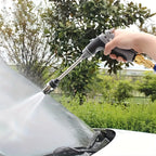 High-Pressure Garden Water Gun with Foam Cannon and Long Handle Sprayer - Euroselle