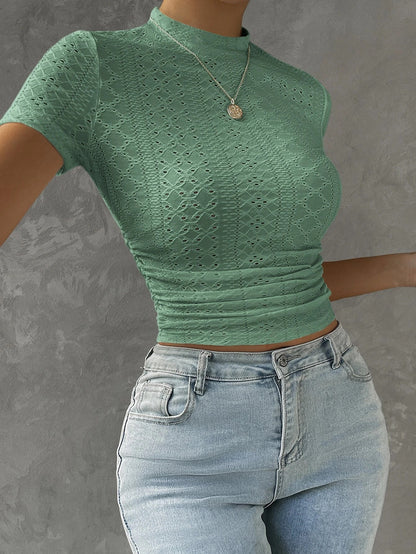 T-shirt Femme Slim – Couleur Unie