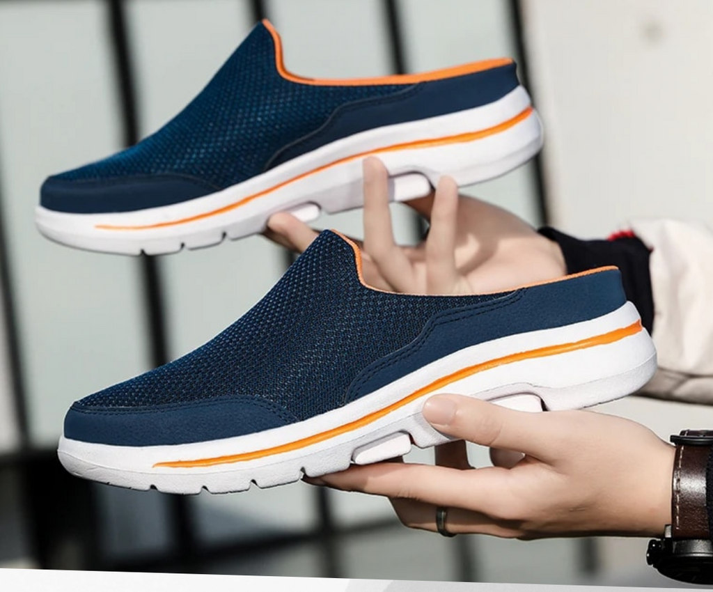 Orthopädische Barfußschuhe für Herren - breite Zehenbox, rutschfest