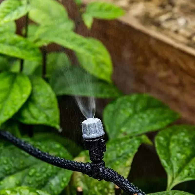 Sada pro automatické kapkové zavlažování — hadice 33 ft, 10 nastavitelných trysek