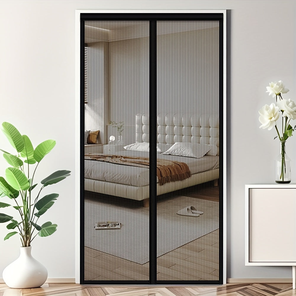 Magnetic Mosquito Screen Curtain for Hands-Free Door Protection - Euroselle