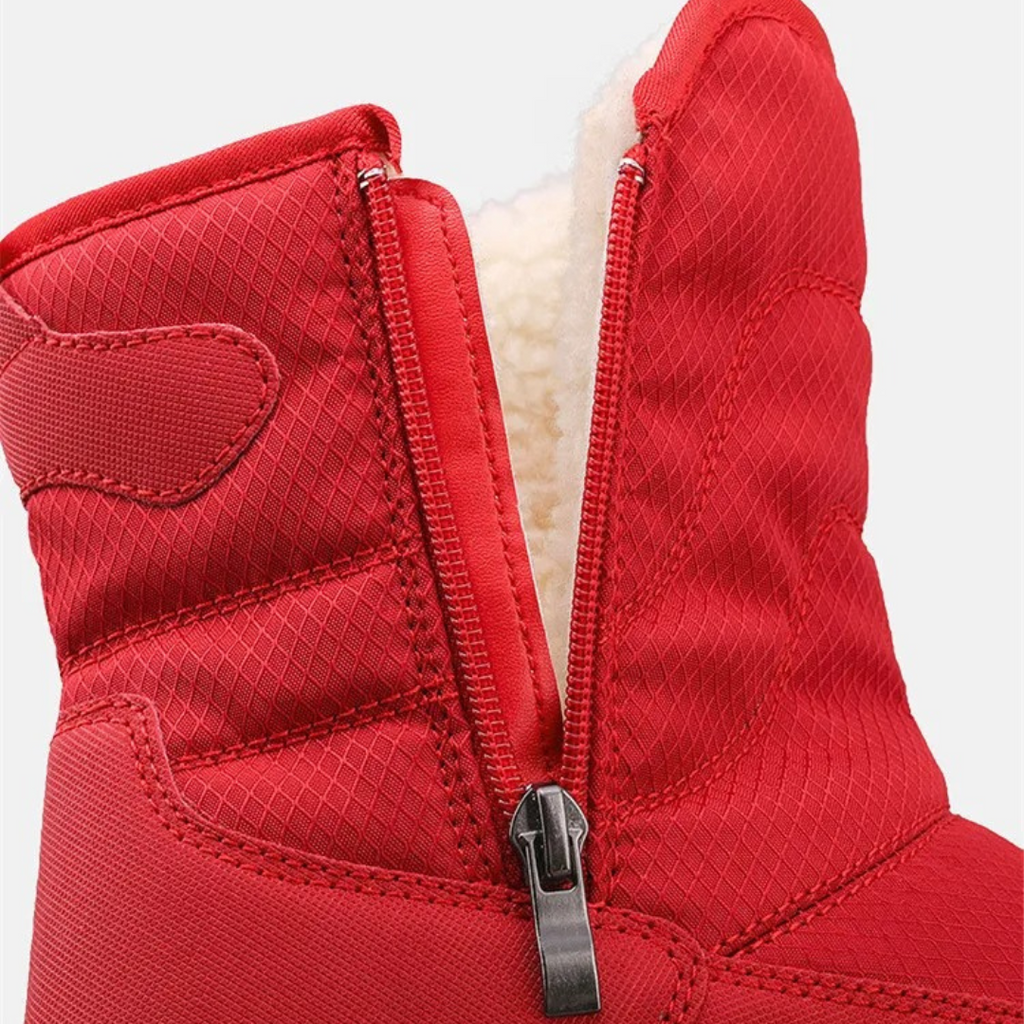 Botas de invierno impermeables y aislantes para mujer — Suela antideslizante