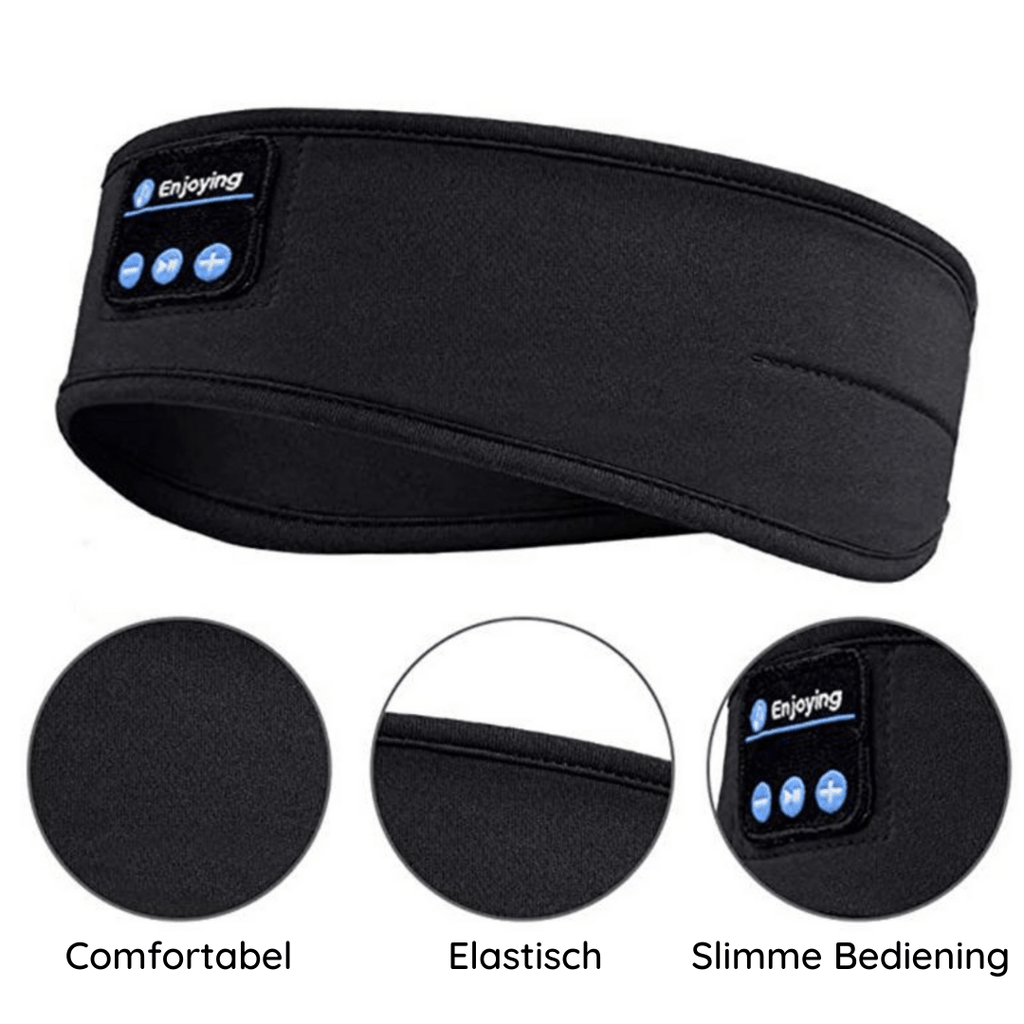 Spací maska LumaDream — vestavěná sluchátka Bluetooth, design zcela blokující světlo