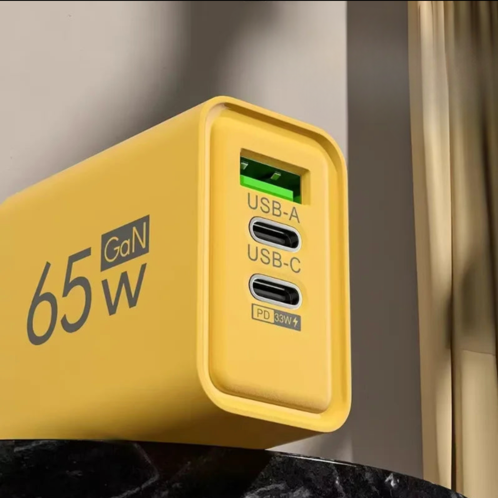 Adaptateur secteur USB multiport GaN - charge rapide pour tous les appareils