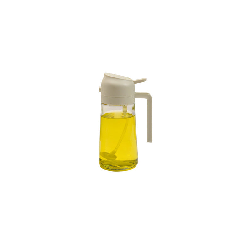 Skleněný rozprašovač oleje a nalévací láhev 16 oz — dvojí funkce, široké hrdlo