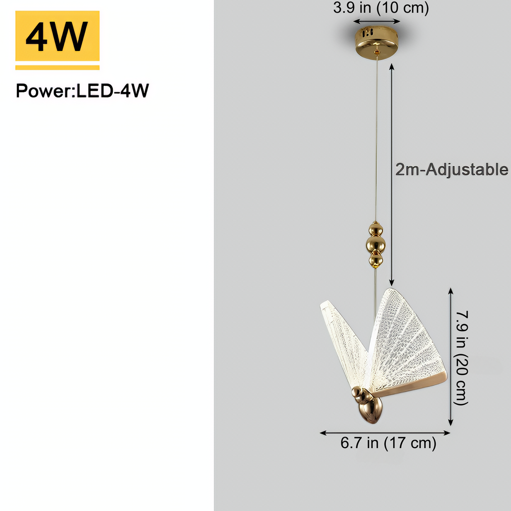 BUTTERFLY PENDANT CHANDELIER | CEILING LIGHTING