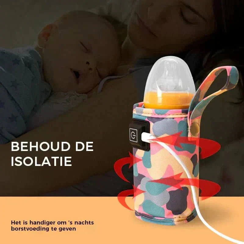 CosySip USB-Powered Milk Bottle Warmer — Portable, Compact Design