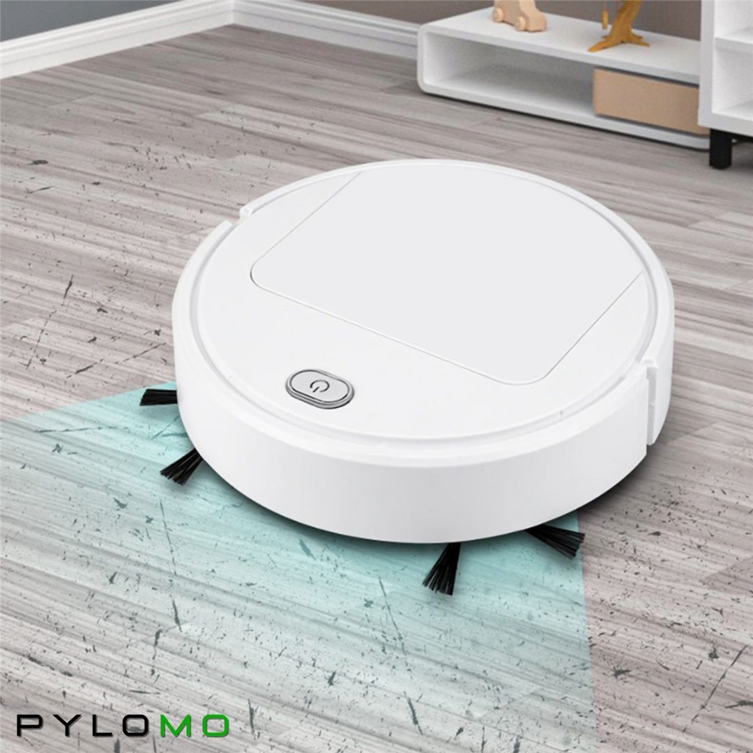 Robotický vysavač a mop 2 v 1 — tenký, tichý, filtr na zvířecí chlupy a alergeny