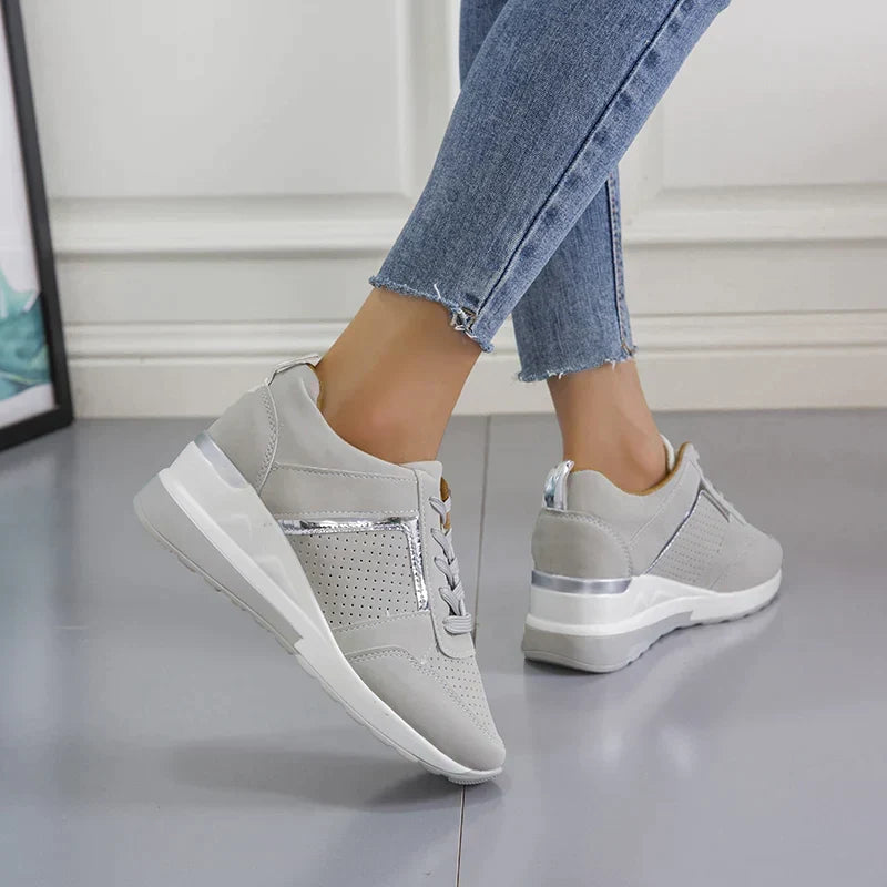 Lette sportssneakers for kvinner – pustende mesh, polstret innersåle, sklisikker såle, forsterket hælstøtte – amerikanske størrelser 6–10.5