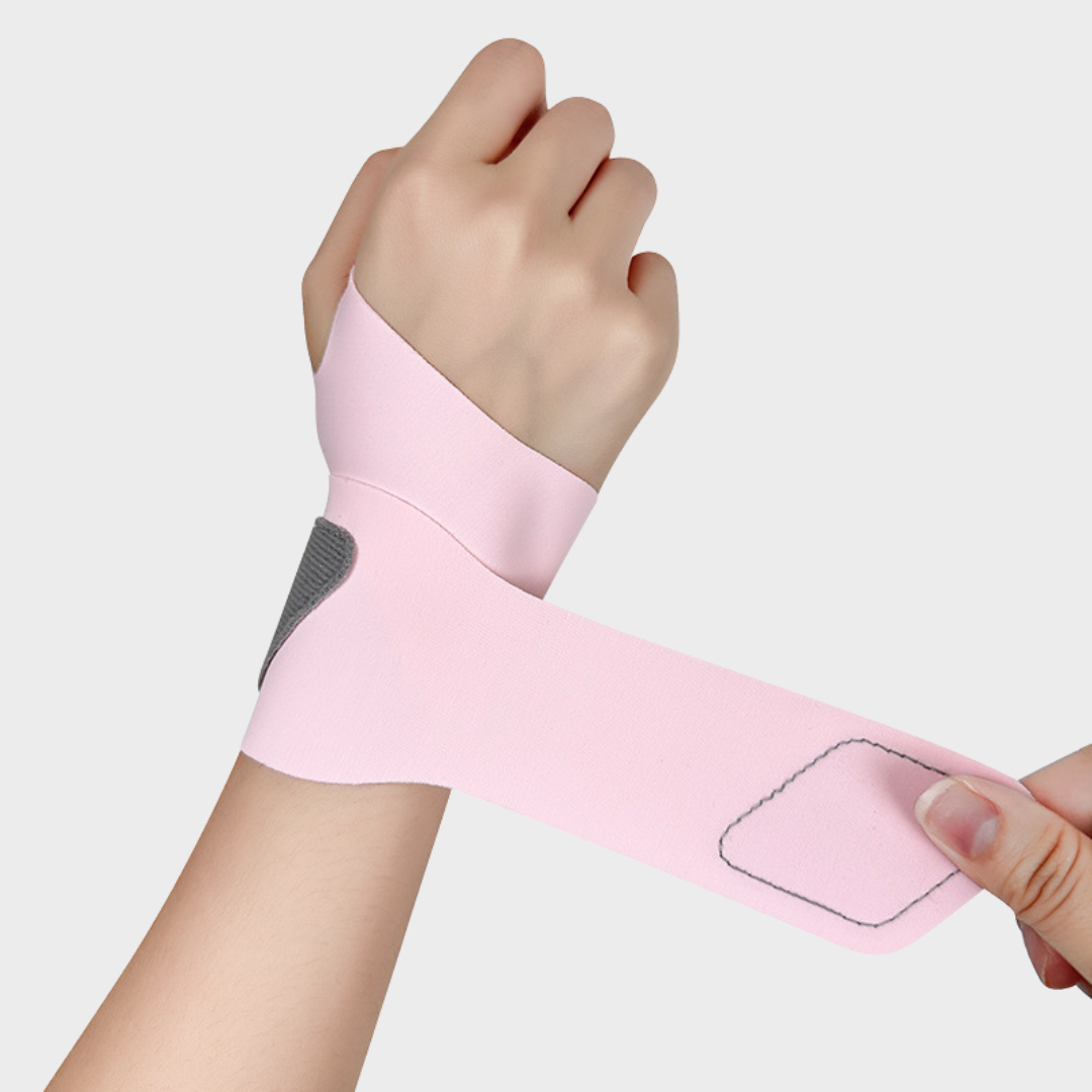 Attelle de poignet réglable pour soutenir les tendons – bande de compression fine pour soulager la douleur et protéger au quotidien