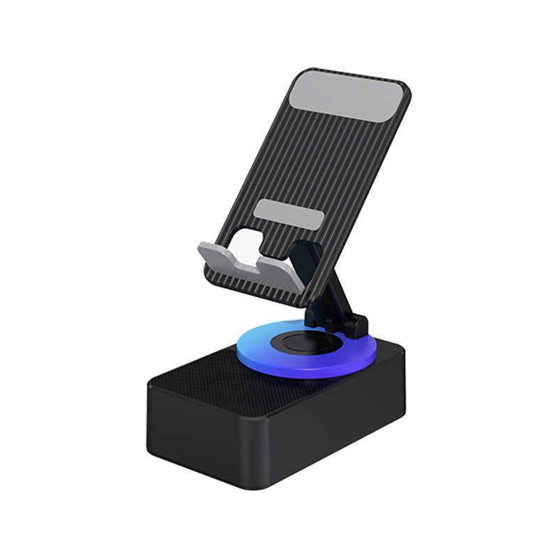 Bezdrátový stojánek na telefon s reproduktorem - 40mm subwoofer, otočení o 360°
